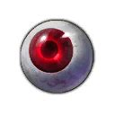 bloodstained sinister eye.